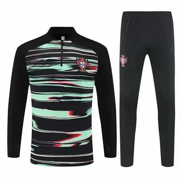 2526 season Portugal Half zip training suit set
