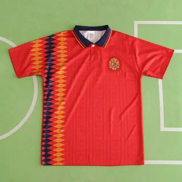 1994 season Spain home retro Fan version