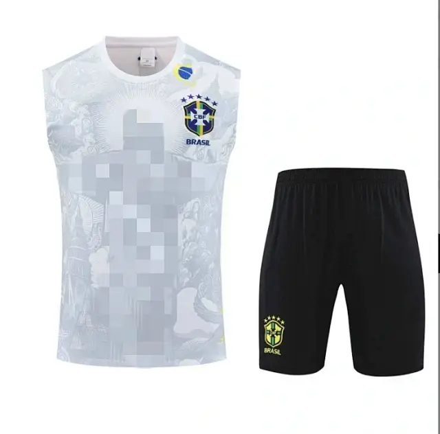 2526 season Brazil Jesus Training clothes suit vest Fan version