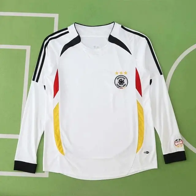 2006 season Germany home Long sleeved retro Fan version