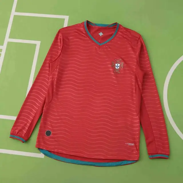 2026 FIFA World Cup Portugal home Long sleeved Player version