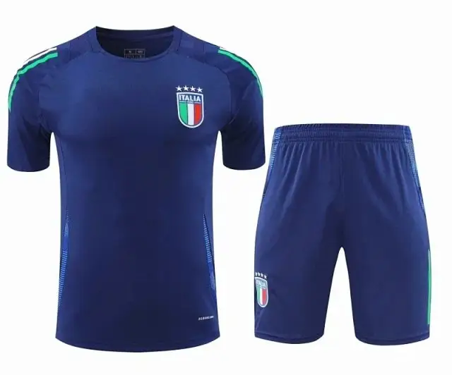 2425 Italy Training clothes suit Short sleeve Fan version