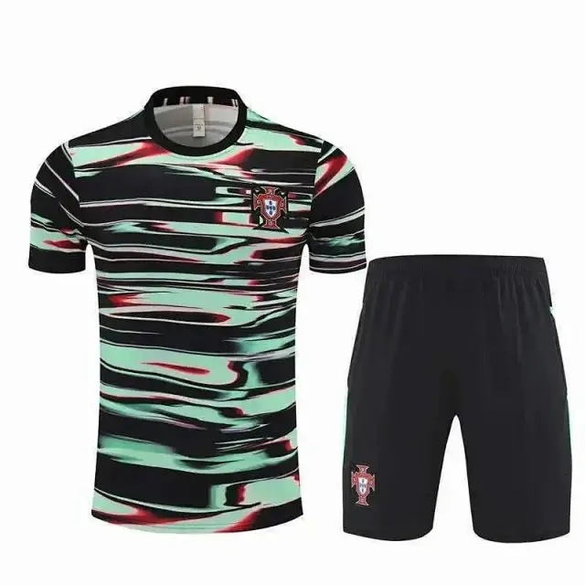 2526 season Portugal Training clothes suit Short sleeve Fan version