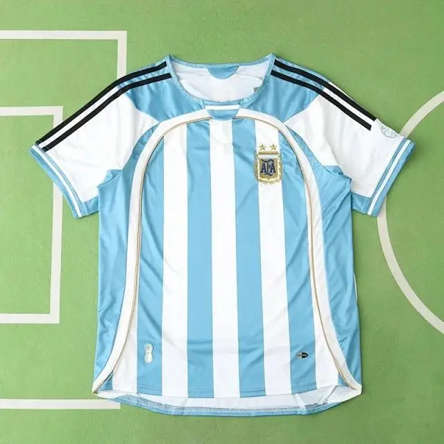 2006 season Argentina home retro Fan version