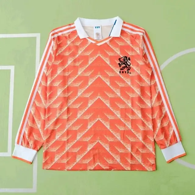 88 season Netherlands home retro Fan version