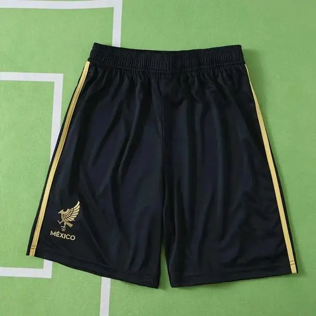 2526 season Mexico Black gold shorts