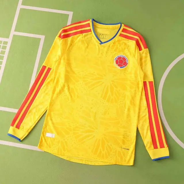 2026 FIFA World Cup Colombia home Long sleeved Player version