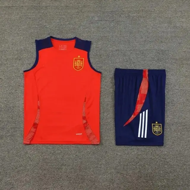 2425 Spain Training clothes suit vest Fan version