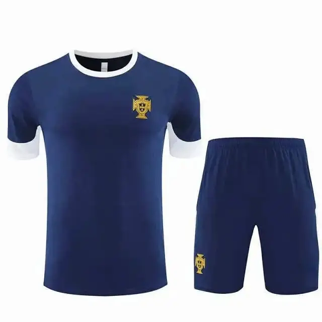 2526 season Portugal Training clothes suit Short sleeve Fan version