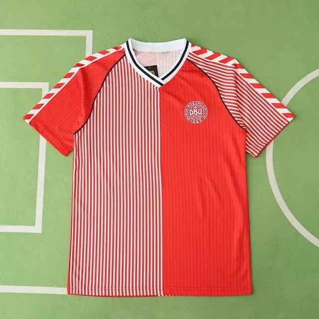 1986 season Denmark home retro Fan version