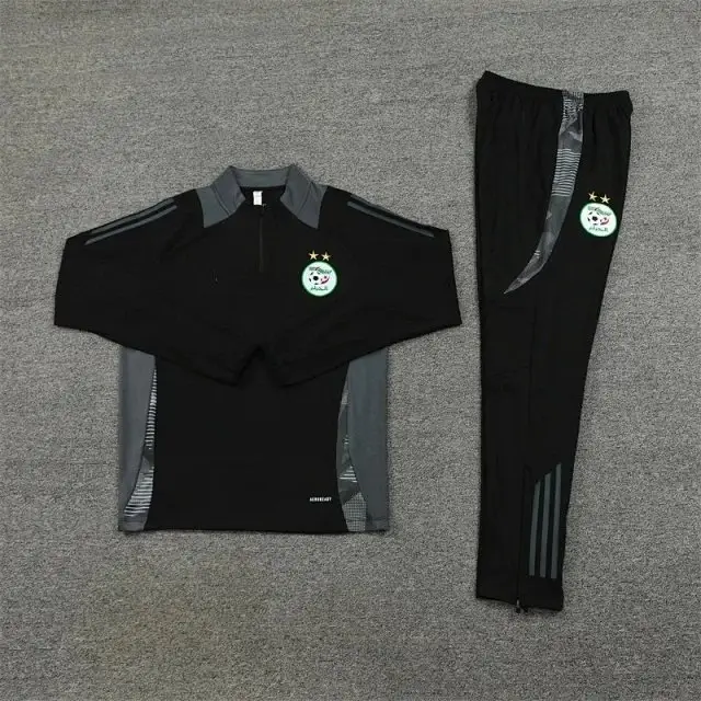 2425 Algeria black Training suit set