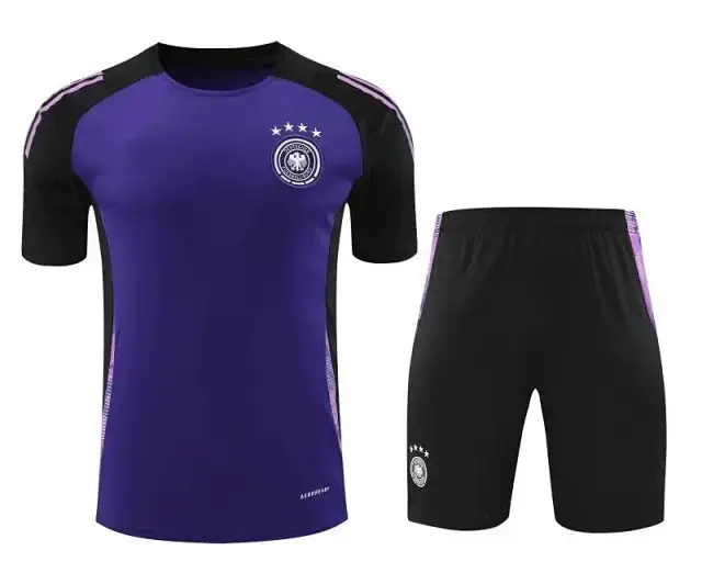 2425 Germany Training clothes suit Short sleeve Fan version