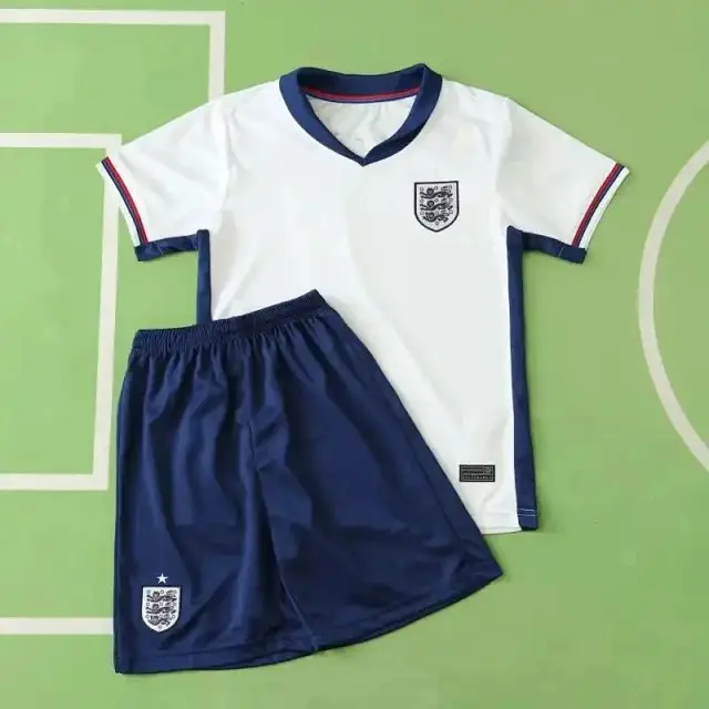 2024 UEFA England home Kids kit