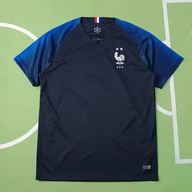 18 season France home retro Fan version