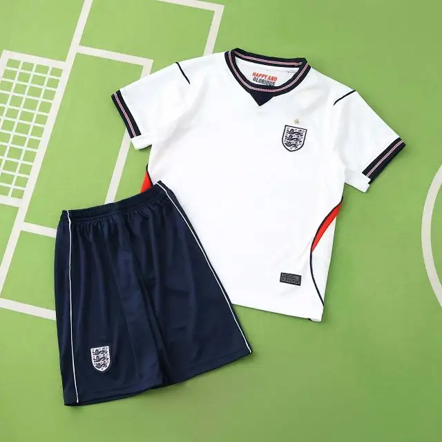 2026 FIFA World Cup England home Kids kit
