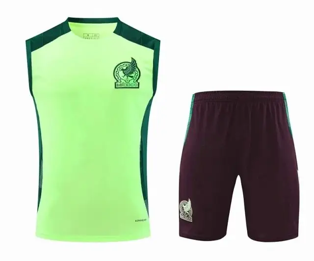 2425 Mexico Training clothes suit vest Fan version