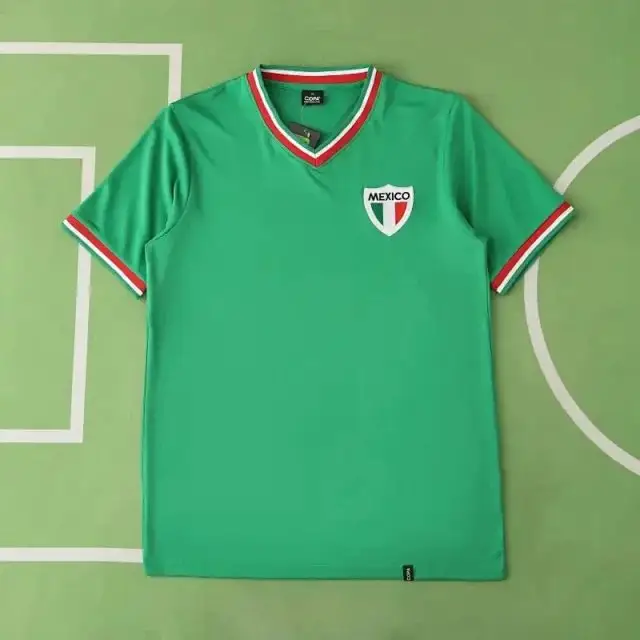 1970 season Mexico home retro Fan version