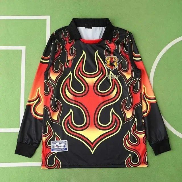 1998 season Japan Goalkeeper long sleeved retro Fan