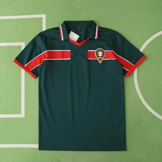 1998 season Morocco home retro Fan version