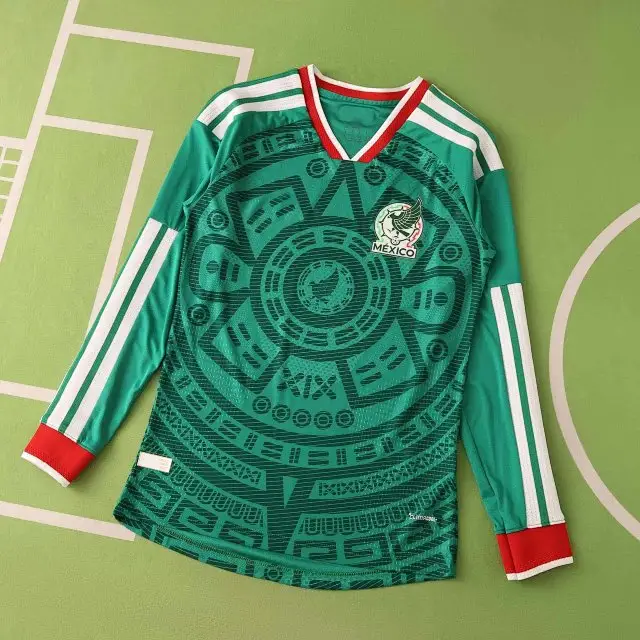2026 FIFA World Cup Mexico home Long sleeved Player version