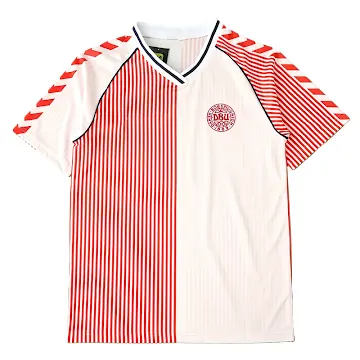 1986 season Denmark away retro Fan version