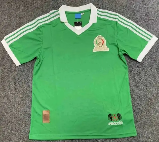 1986 season Mexico Home retro Fan version