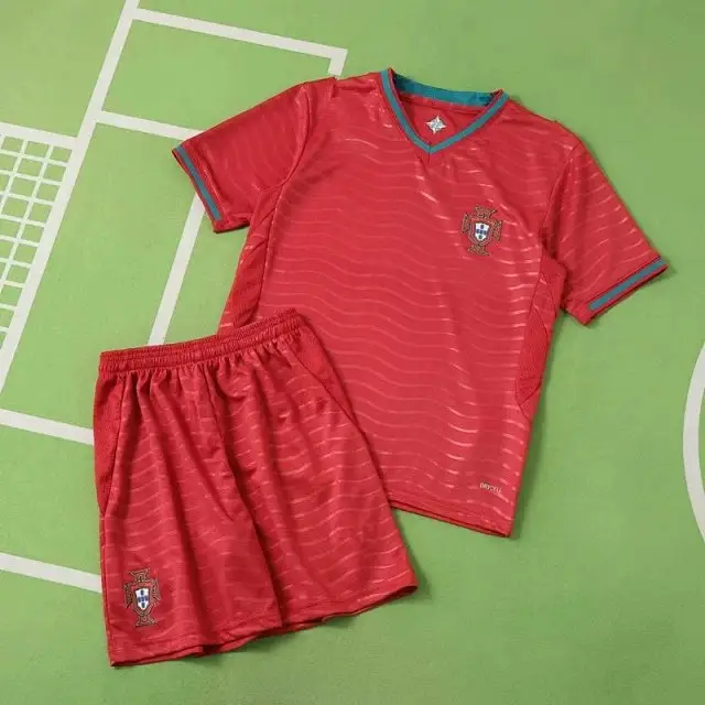 2026 FIFA World Cup Portugal home Kids kit