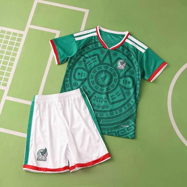 2026 FIFA World Cup Mexico home Kids kit