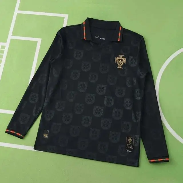 2025 Portugal Tribute to Eusebio Special Edition Long sleeved Fan version