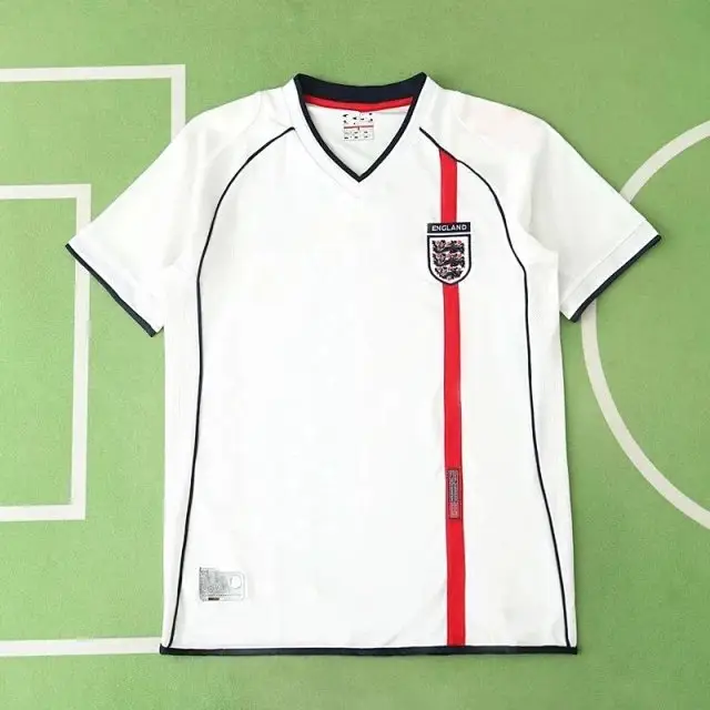 2002 season England home retro Fan version