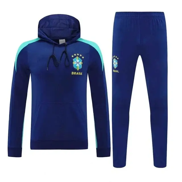 2526 season Brazil Training suit hooded set