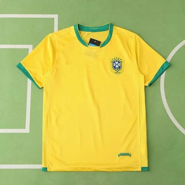2006 season Brazil home retro Fan version