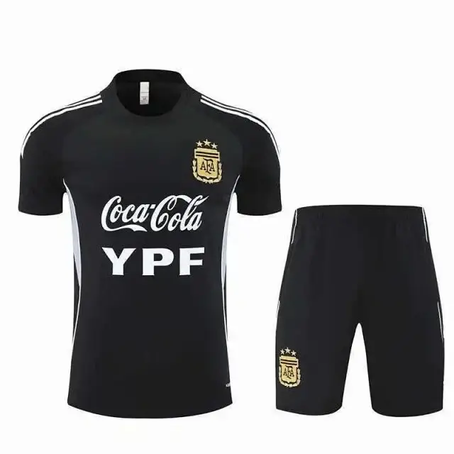 2526 season Argentina Training clothes suit Short sleeve Fan version