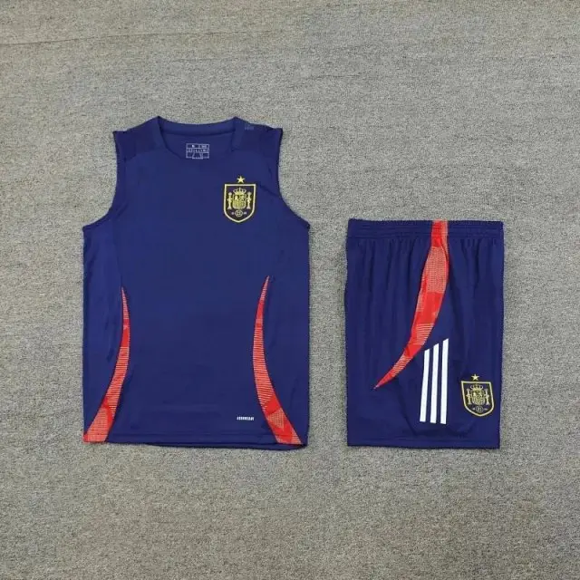 2425 Spain Training clothes suit vest Fan version