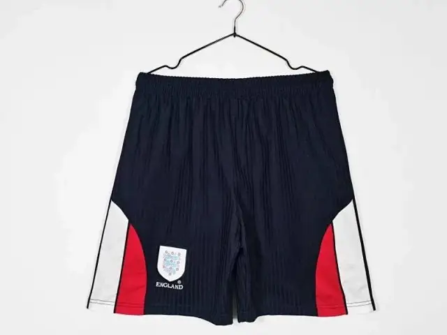 1998 England Home Retro shorts