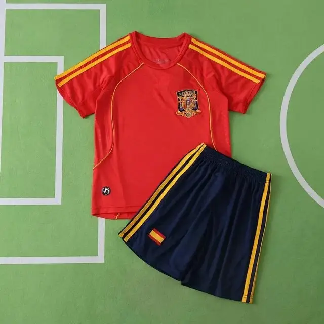 2008 season Spain home Kids kit