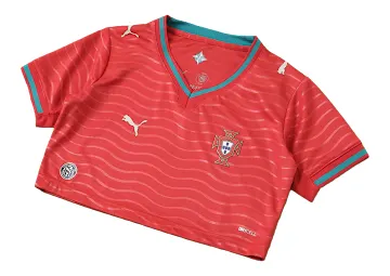 2026 FIFA World Cup Portugal Home Cropped Jersey
