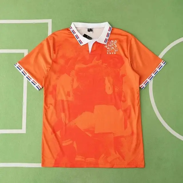 1996 season the Netherlands home retro Fan version