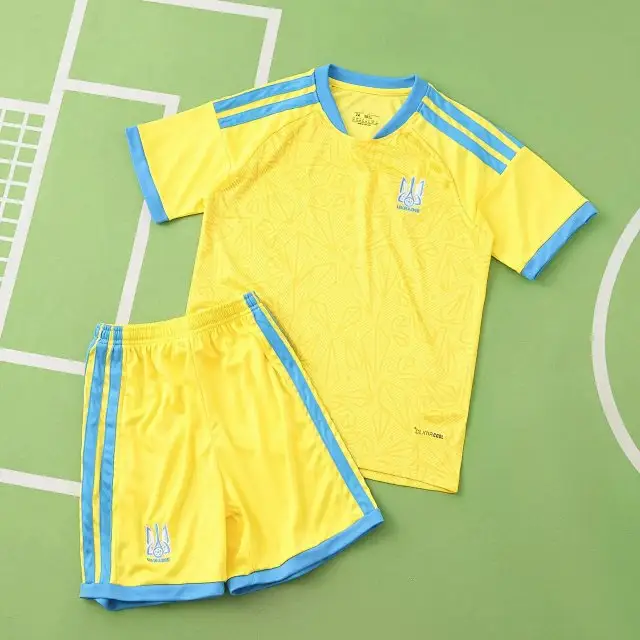 2026 FIFA World Cup Ukraine home Kids kit