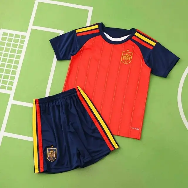2026 FIFA World Cup Spain home Kids kit