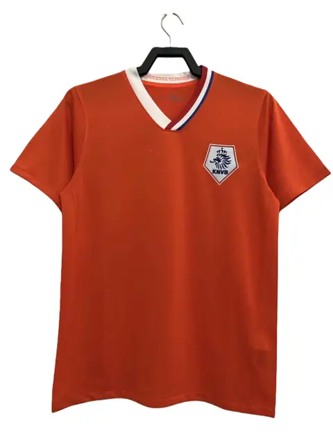2008 season Netherlands Home retro Fan version