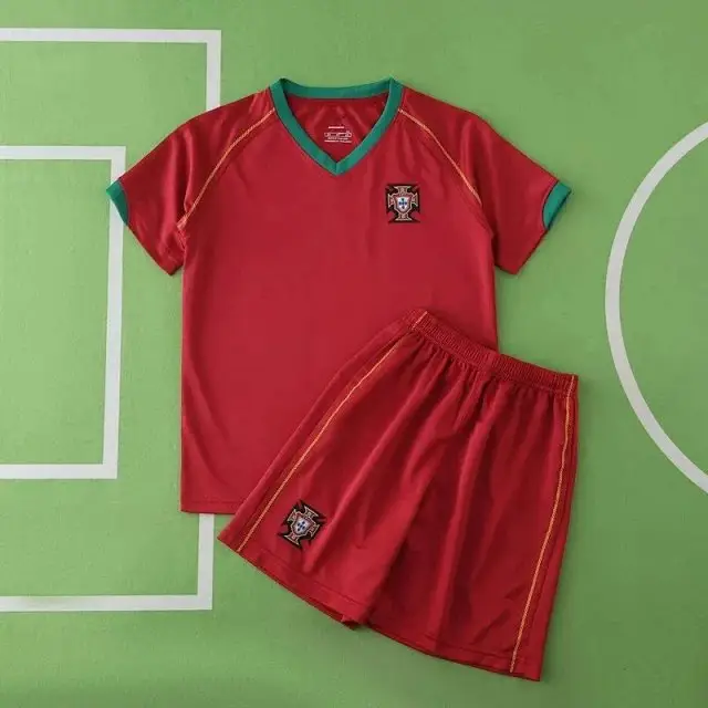 2006 Portugal home retro Kids kit