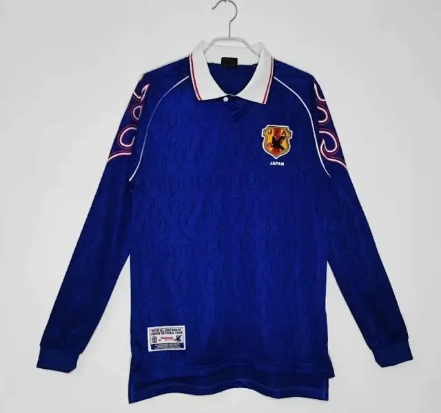 1998 season Japan home Long sleeved Retro Fan version