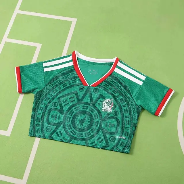 2026 FIFA World Cup Mexico Home Cropped Jersey