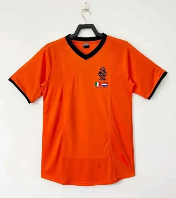 2000 season Netherlands Home retro Fan version