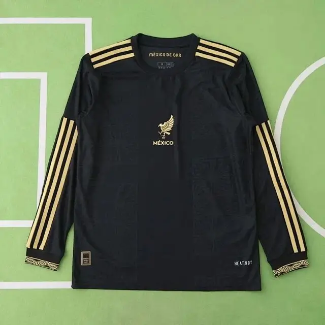 2526 season Mexico Black Gold Cup Long sleeved Player version