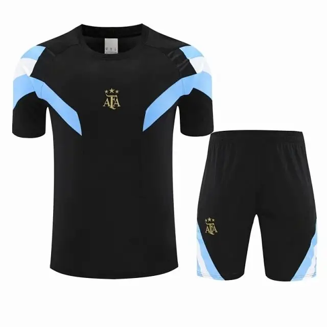 2526 season Argentina Training clothes suit Short sleeve Fan version