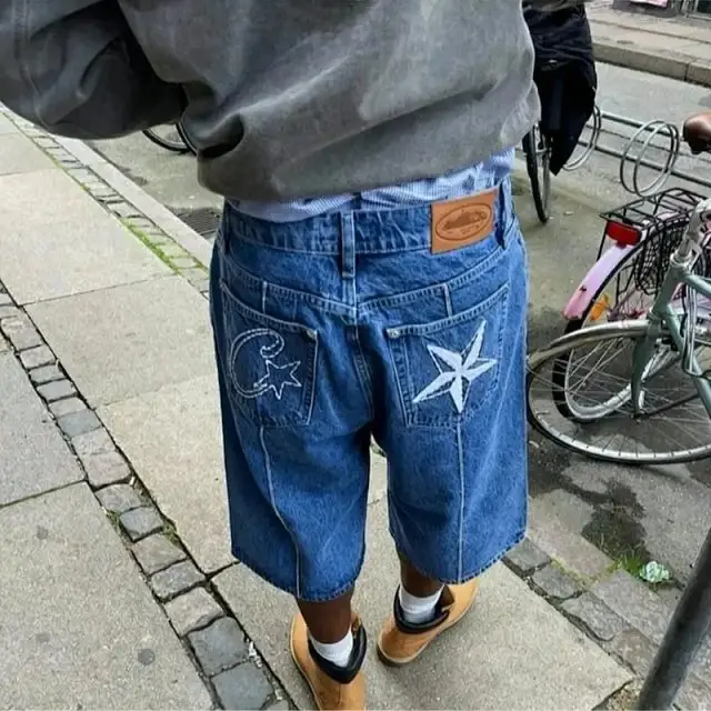 Corteiz C-Star Denim Shorts