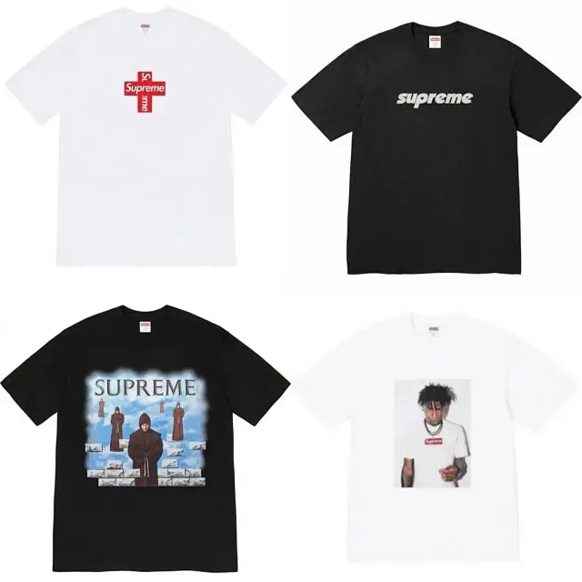Supreme T-Shirts (different designs)