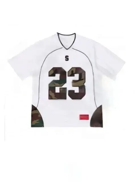 Supreme 23 Camouflage Short-Sleeve Soccer Jersey